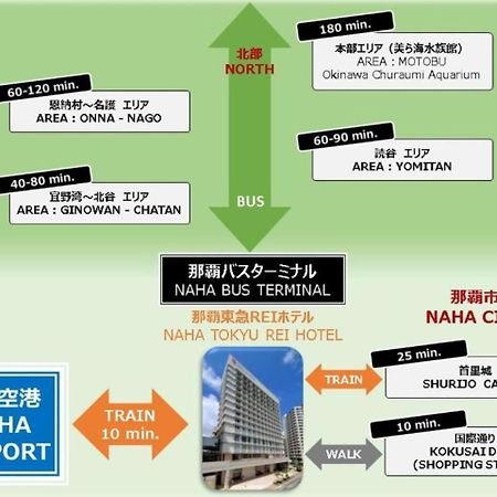 Naha Tokyu Rei Hotel Zewnętrze zdjęcie